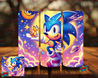 Inspired by Sonic The Hedgehog Sublimation Prints