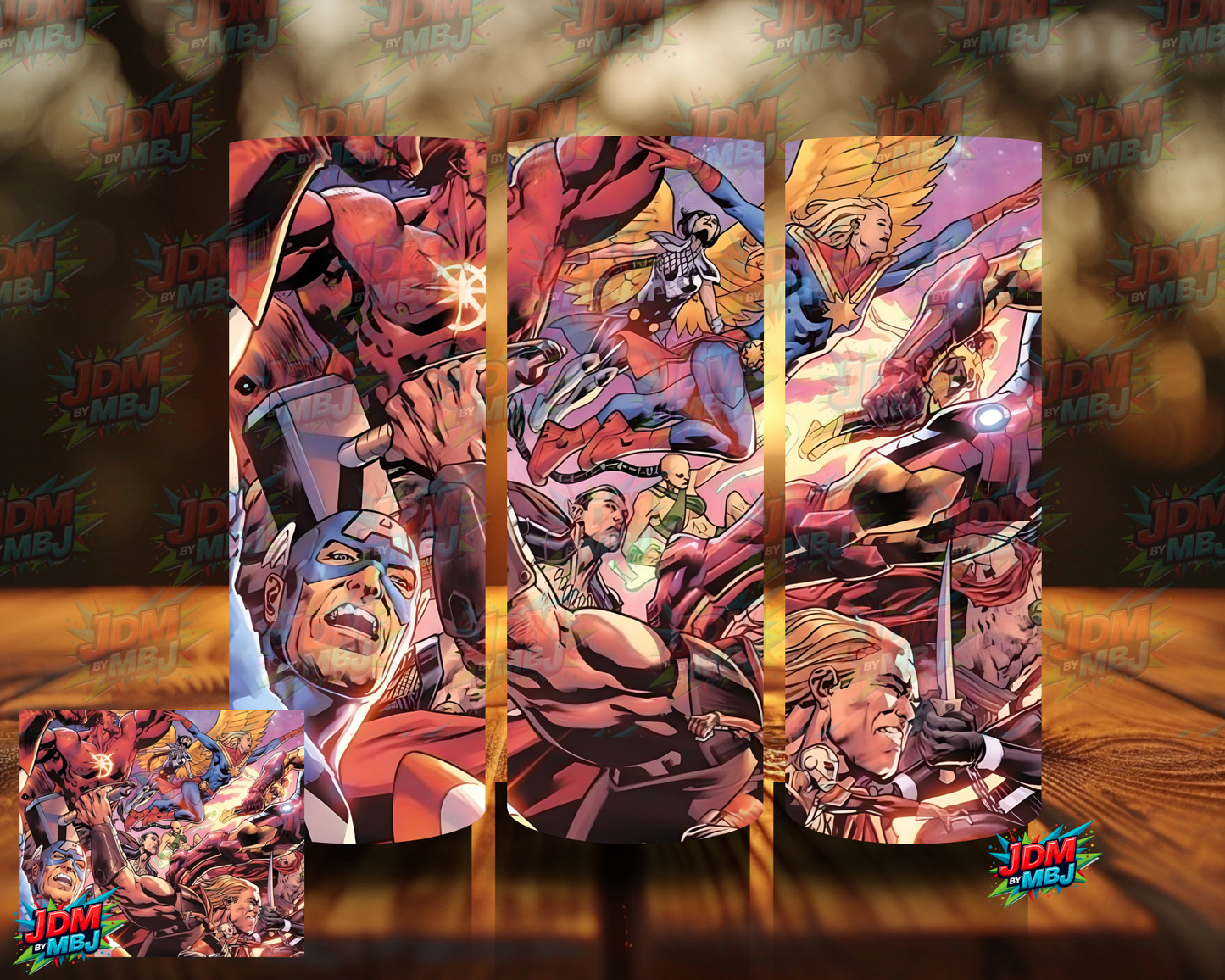 Inspired by Marvel Sublimation Prints