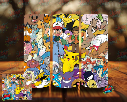 Inspired by Pokémon Sublimation Prints