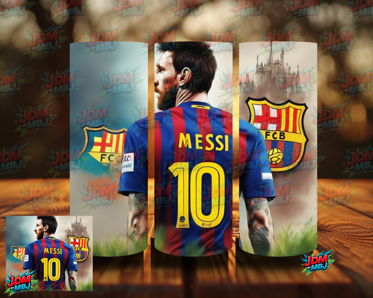 Inspired by Messi Soccer Player Sublimation Prints