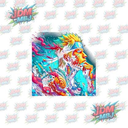 Iron On - Naruto 'Halftone' DTF