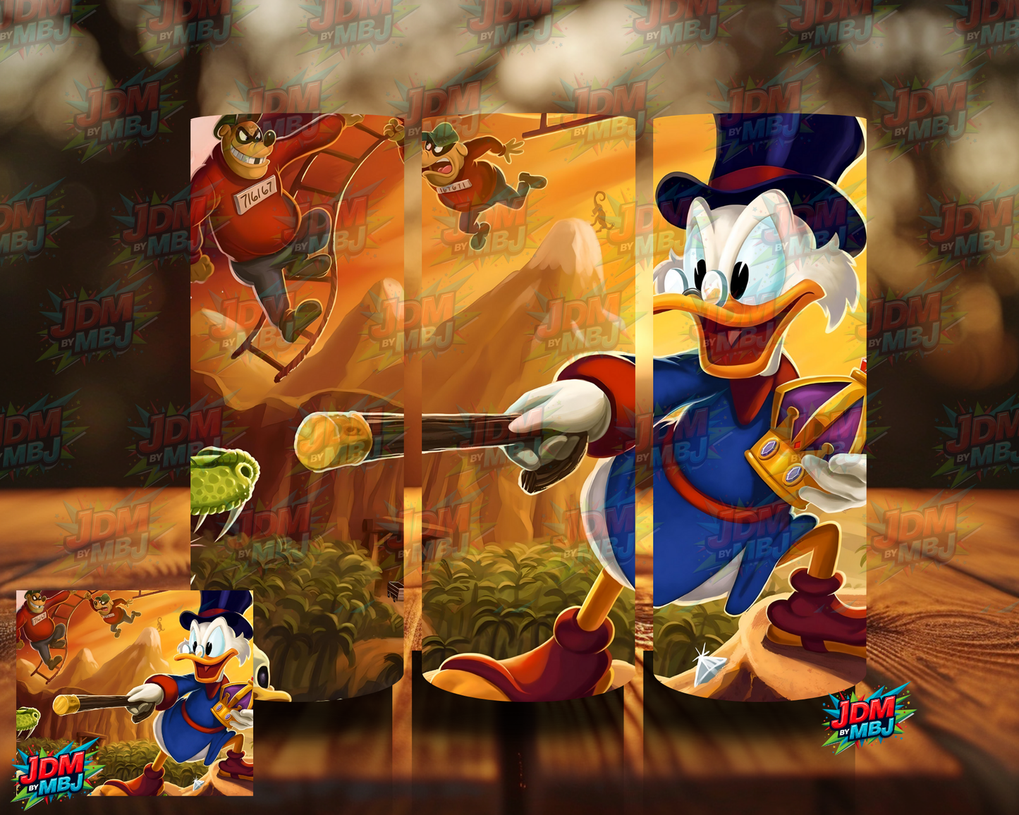 Inspired by Dark Wing Duck Sublimation Prints