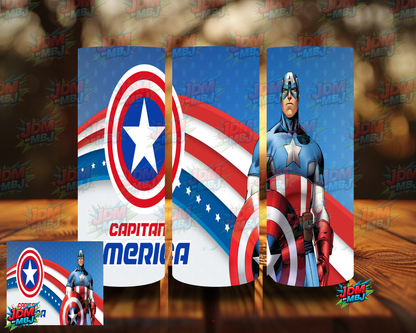 Inspired by Captain America Sublimation Prints
