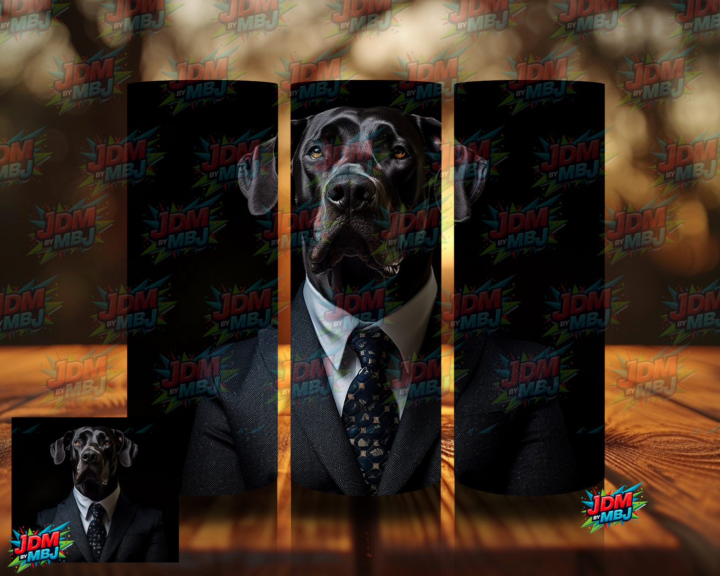 Dog's in Suit Sublimation Prints