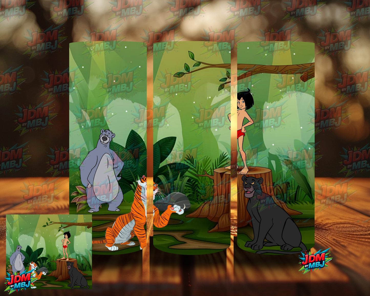Inspired by The Jungle Book Sublimation Prints
