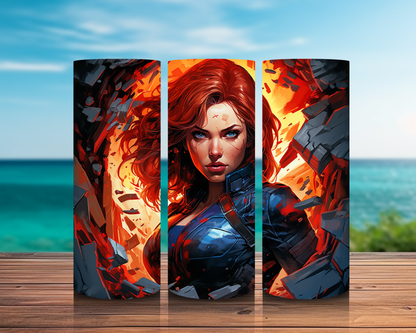 Inspired by 3D Super Hero in Wall Sublimation Prints