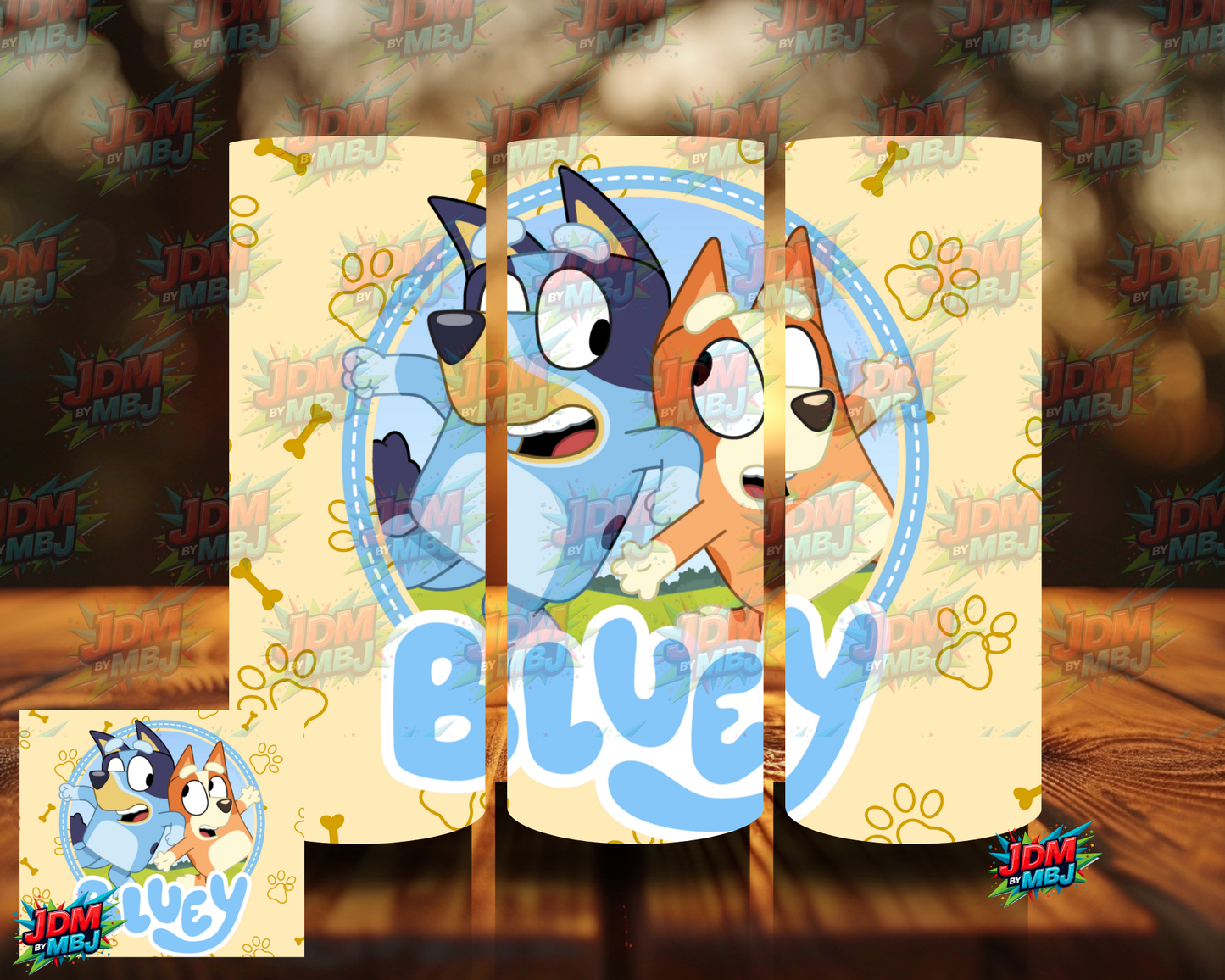 Inspired by Bluey Sublimation Prints