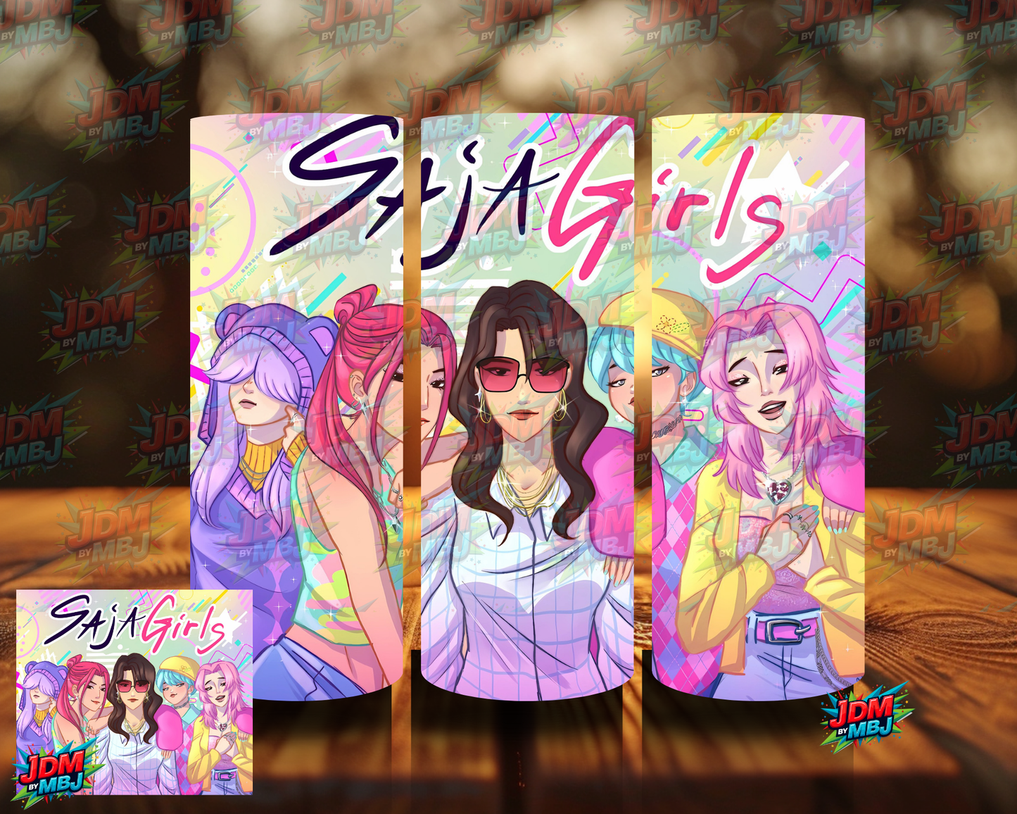 Inspired by K-POP Demon Hunters Sublimation Prints Volume 3