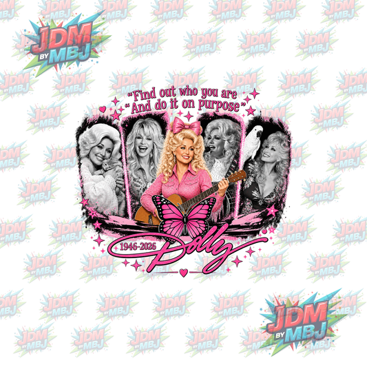 Iron On - Dolly Parton DTF