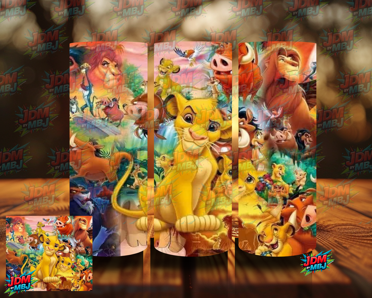 Inspired by The Lion King Sublimation Prints