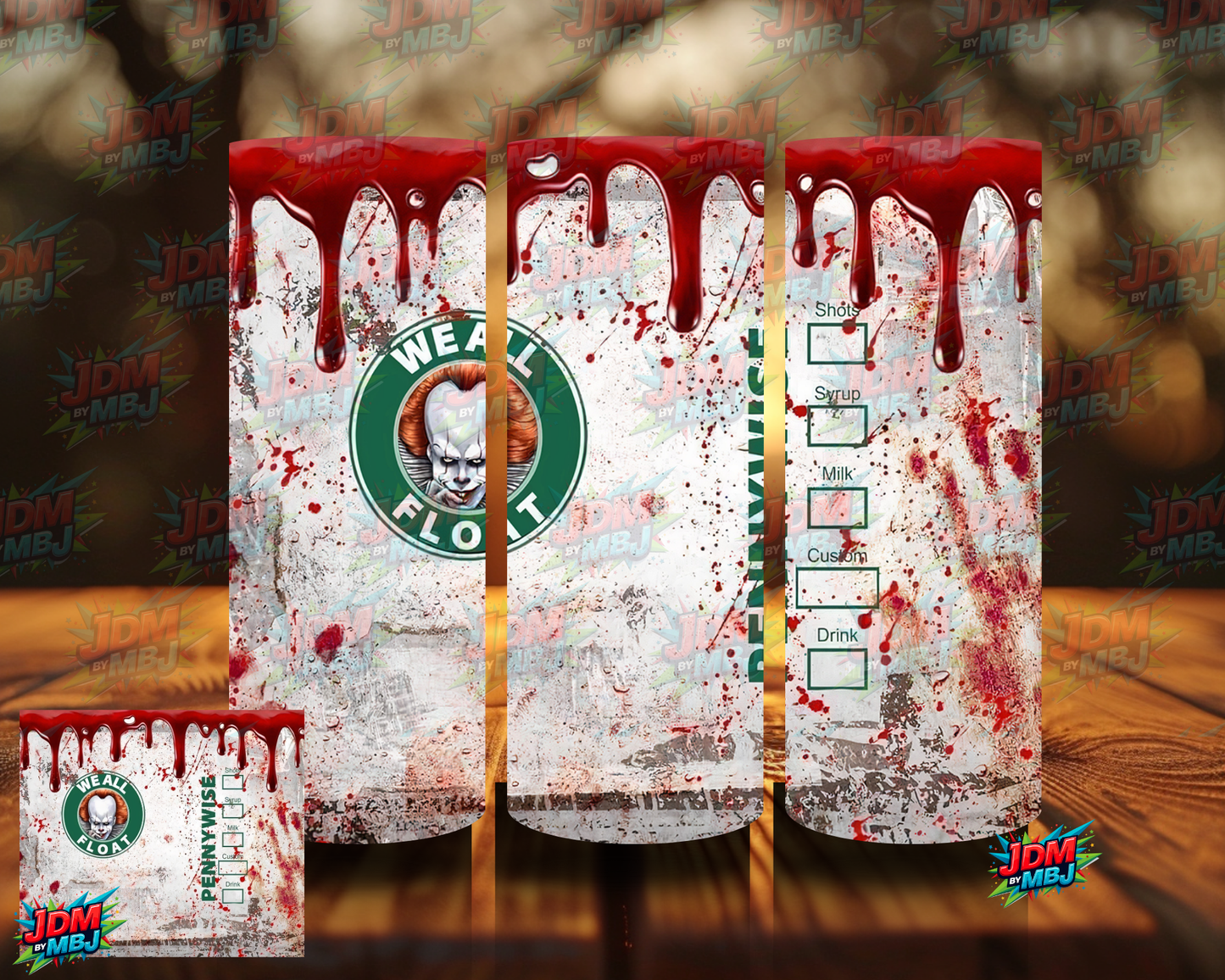Inspired by Pennywise (IT) Sublimation Prints