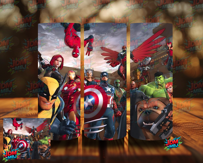 Inspired by Marvel Sublimation Prints