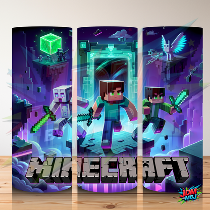 Inspirado en las impresiones de sublimación de MineCraft