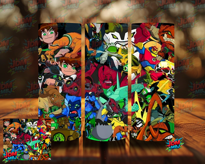 靈感來自《Ben 10》昇華印花