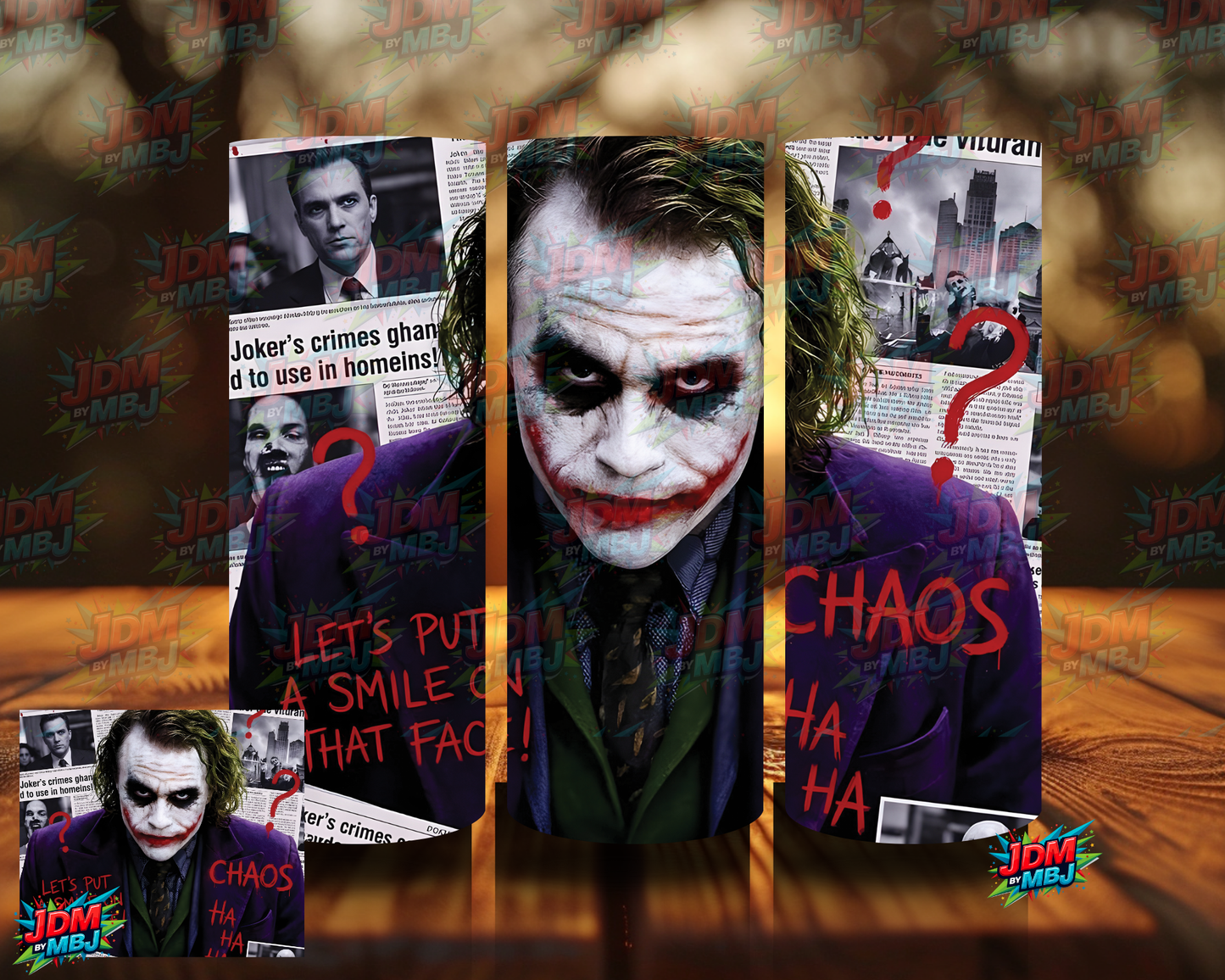 Inspired by Joker Sublimation Prints