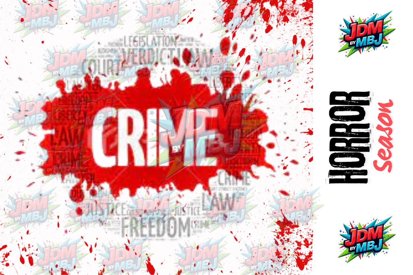Inspirado en el terror [Volumen 1] Impresiones por sublimación
