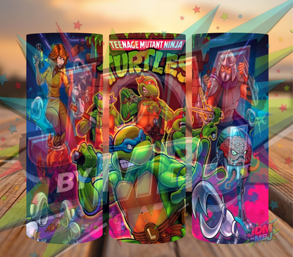 Inspirado en las impresiones de sublimación de las Tortugas Ninja Adolescentes