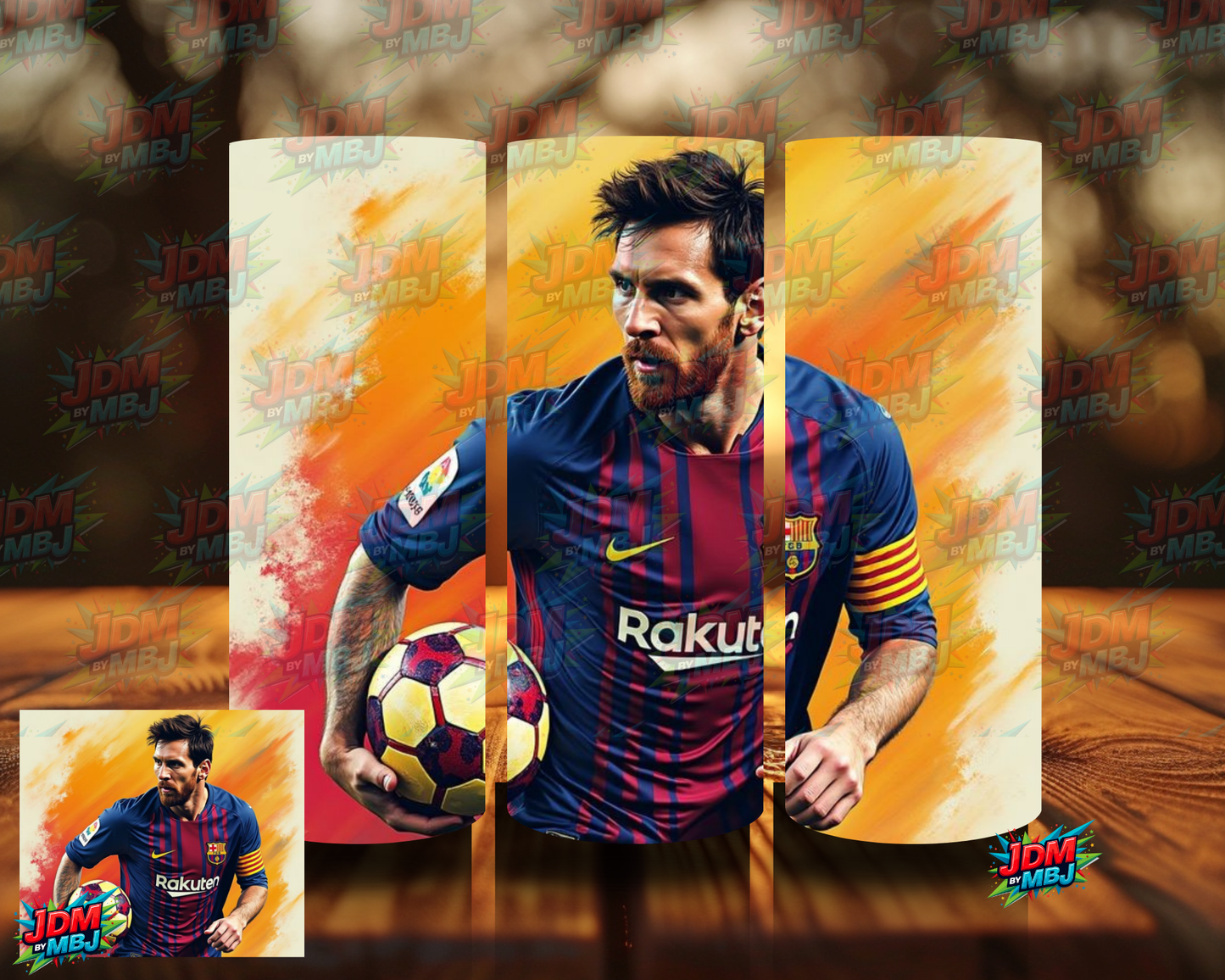 Inspired by Messi Soccer Player Sublimation Prints