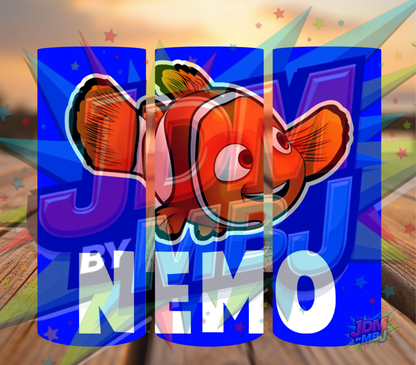 Inspirado en las impresiones de sublimación de Buscando a Nemo