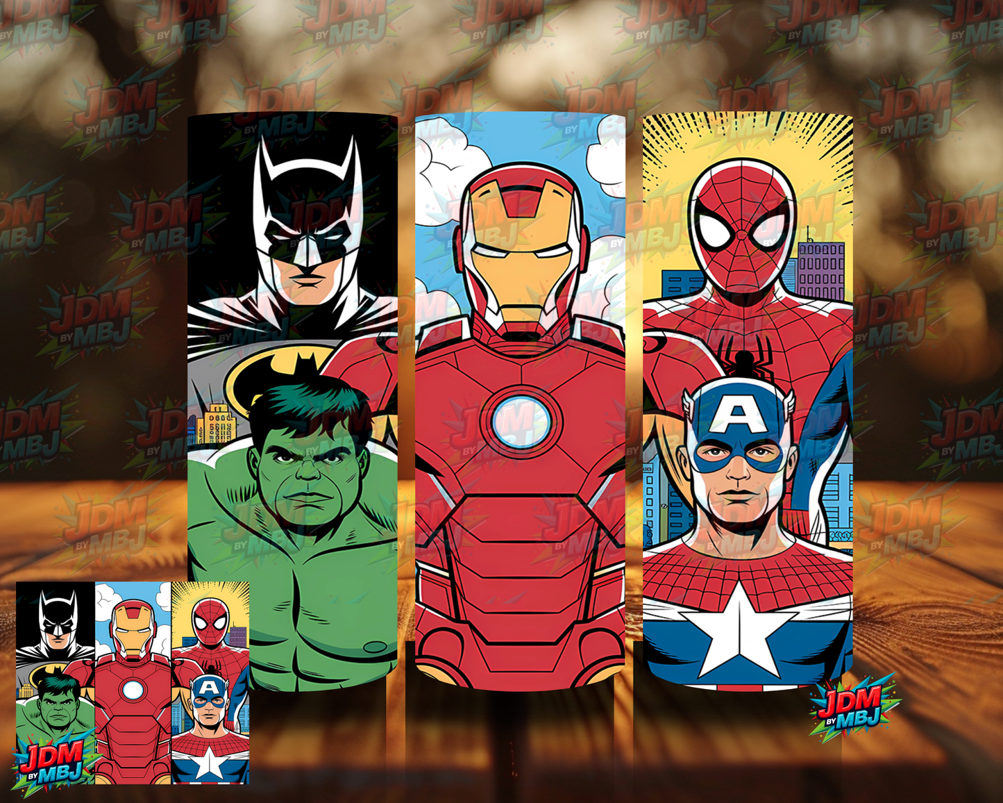 Inspired by Marvel Sublimation Prints
