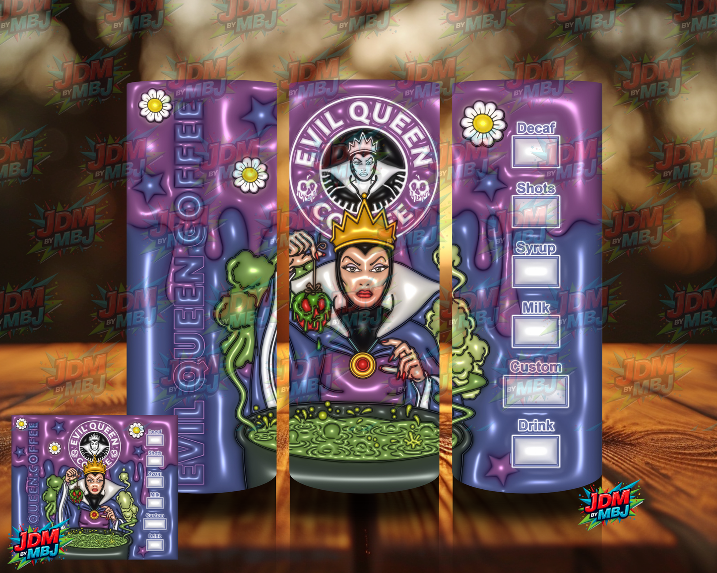 Bubble Style "Coffee" Sublimation Prints