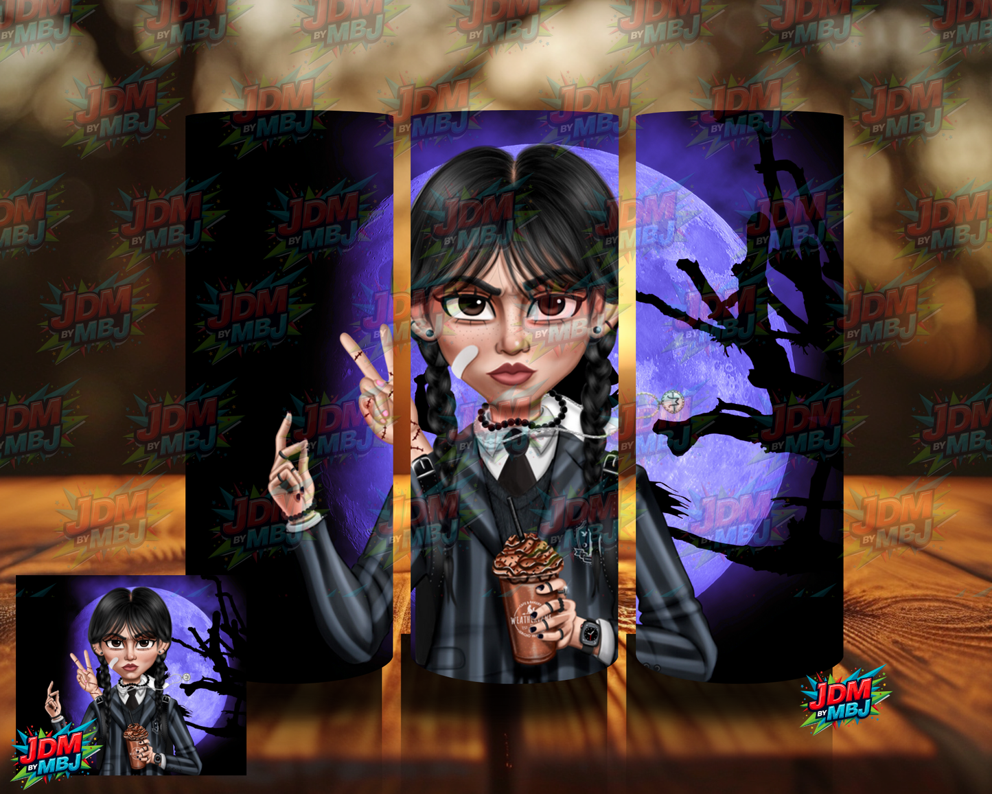 Inspired by Wednesday (TV Show) Sublimation Prints