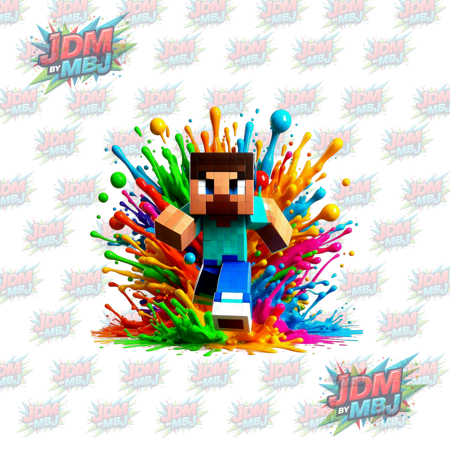 Iron On - Inspired Disney Colour Splash DTF 20cm