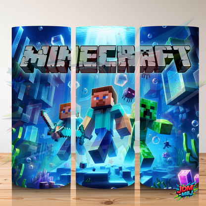 Inspirado en las impresiones de sublimación de MineCraft