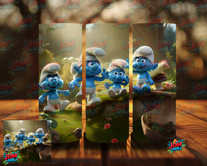 Inspired by Smurf's Sublimation Prints
