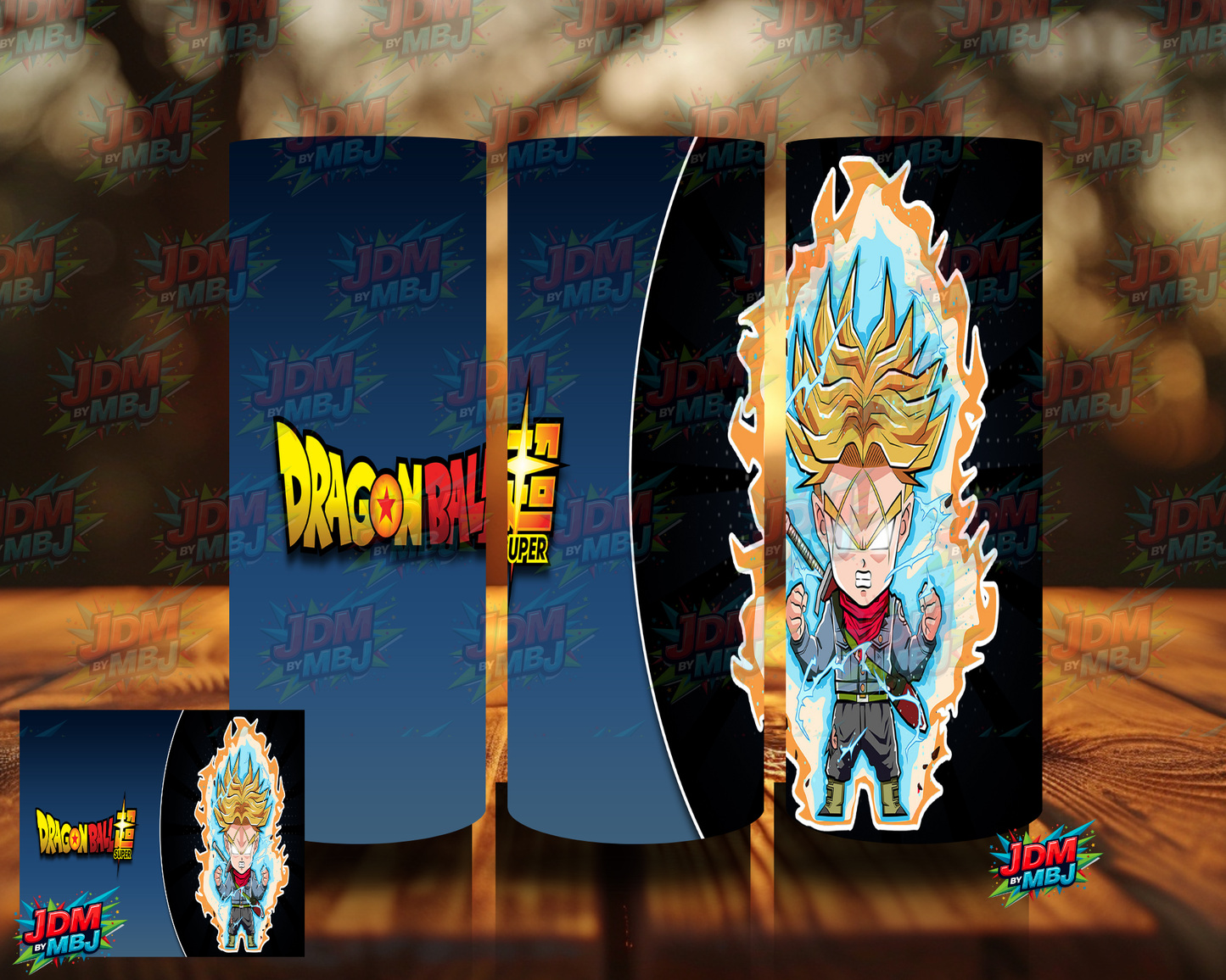 Inspired by Dragon Ball Z Sublimation Prints