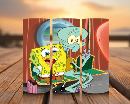 Inspired by Sponge Bob Square Pants Sublimation Prints