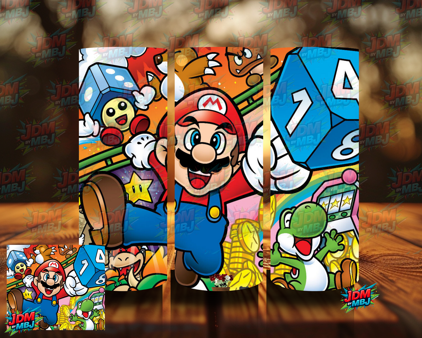 Inspired by Super Mario Sublimation Prints
