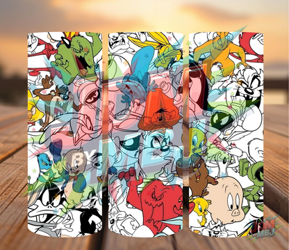 Inspirado en las impresiones de sublimación de Looney Tunes