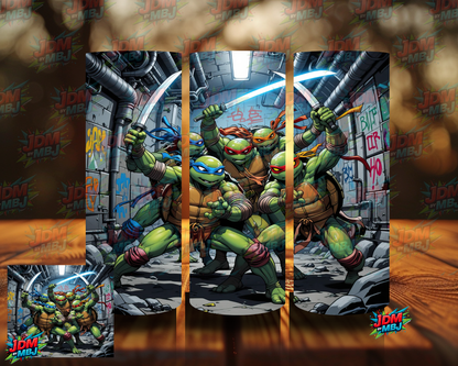 Inspired by Teenage Ninja Turtle Sublimation Prints