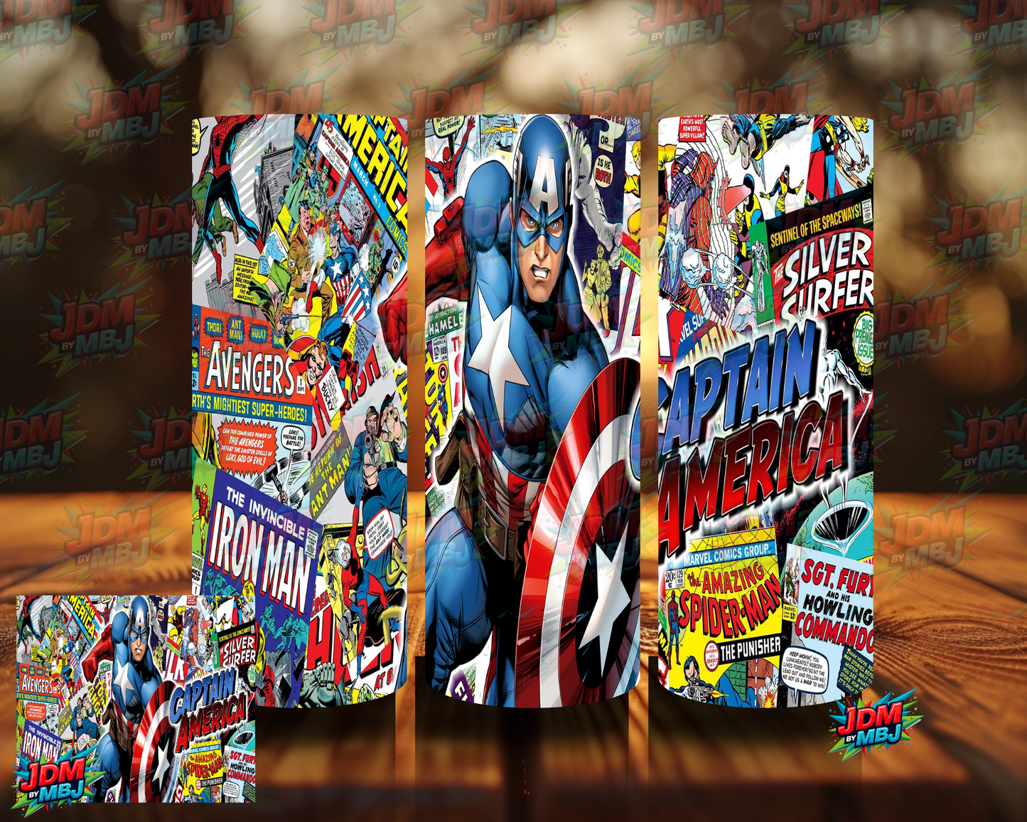 Inspired by Captain America Sublimation Prints
