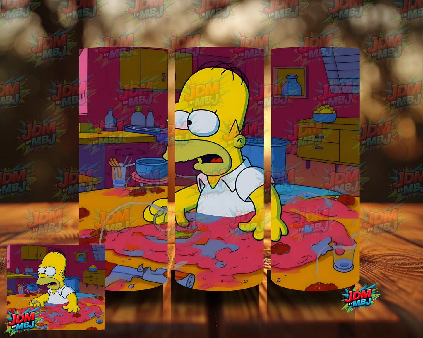 Inspired by The Simpson Sublimation Prints