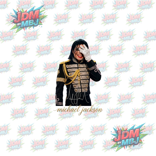 Iron On - Michael Jackson DTF
