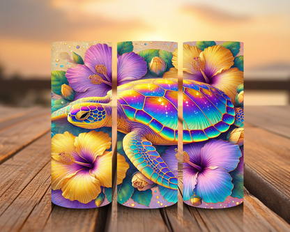 Inspirado en las impresiones de sublimación de tortugas