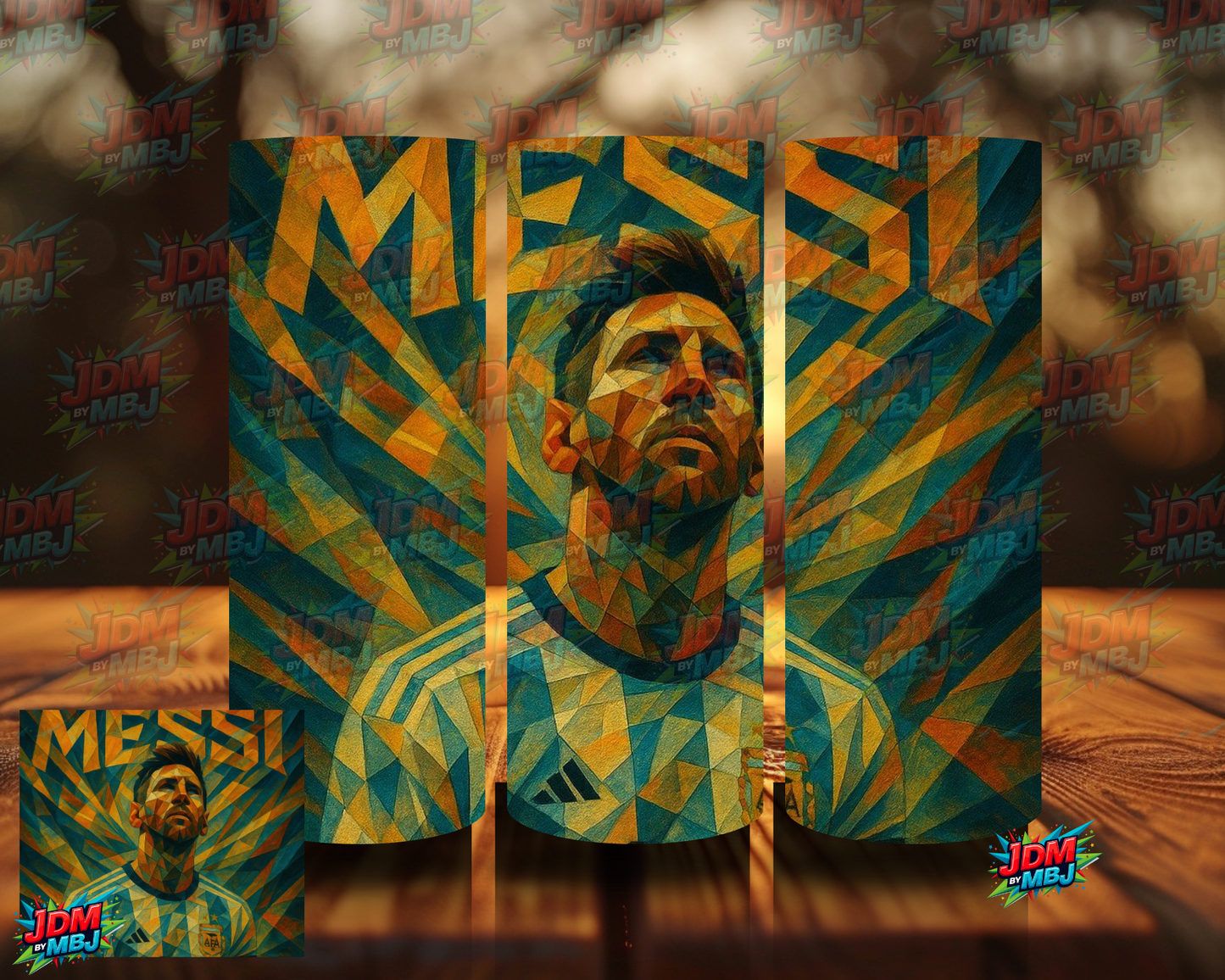 Inspired by Messi Soccer Player Sublimation Prints