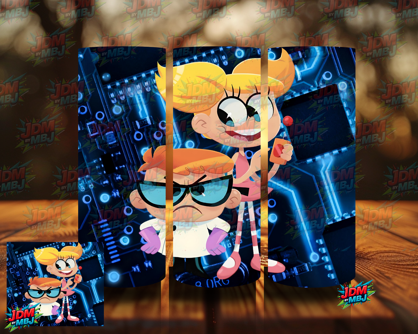 Inspired by Dexter's Laboratory Sublimation Prints