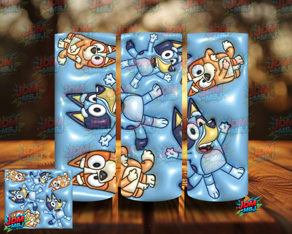 Inspired by Bluey Sublimation Prints