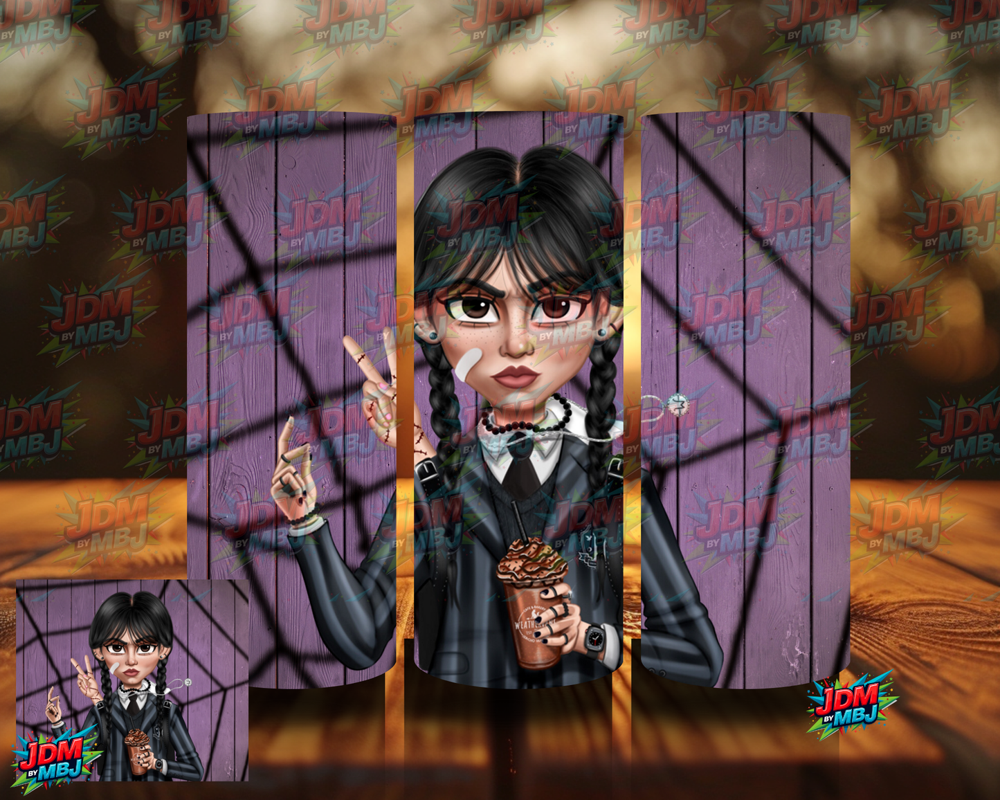 Inspired by Wednesday (TV Show) Sublimation Prints