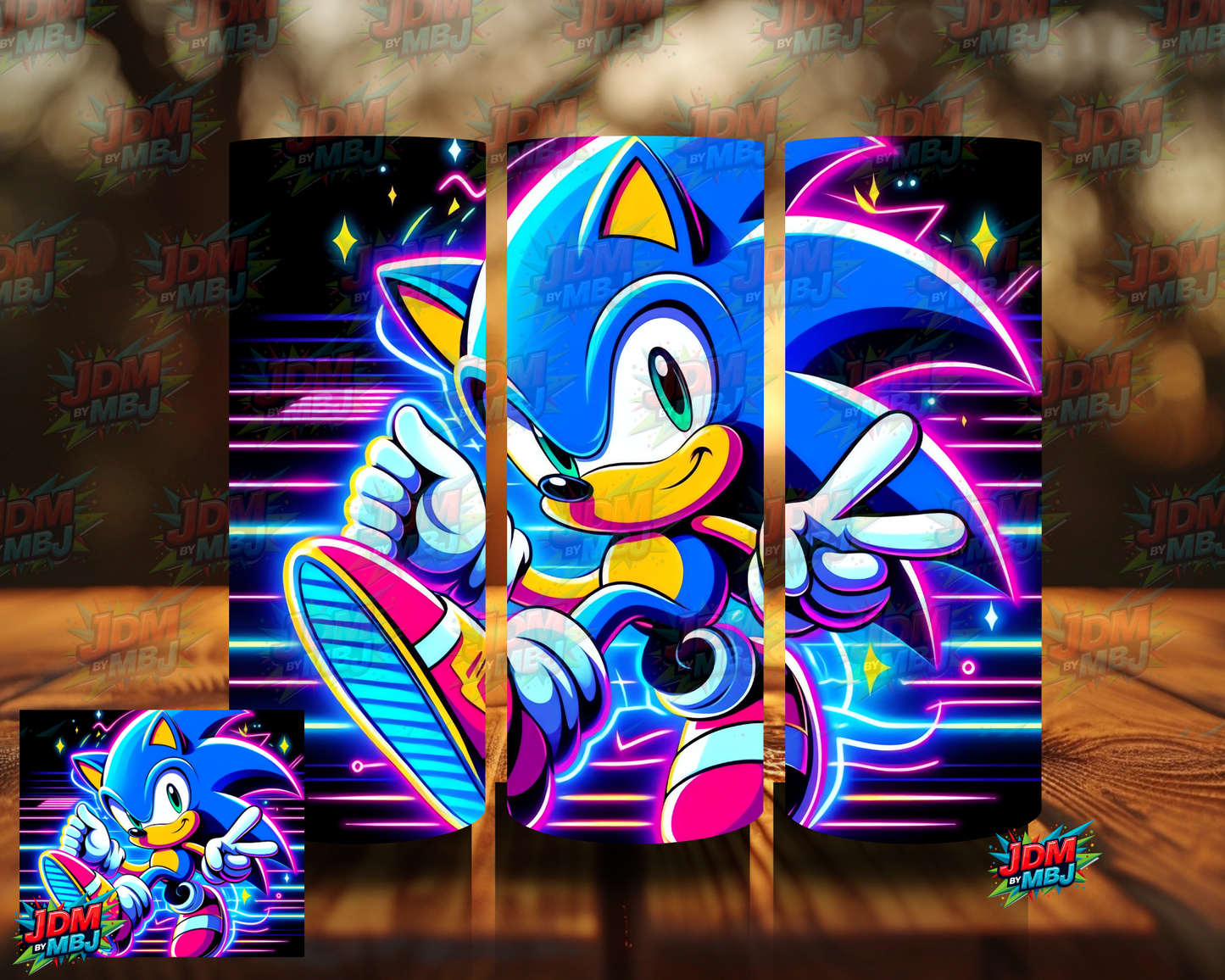 Inspired by Sonic The Hedgehog Sublimation Prints