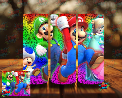 Inspired by Super Mario Sublimation Prints