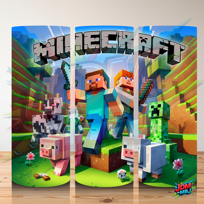 Inspirado en las impresiones de sublimación de MineCraft