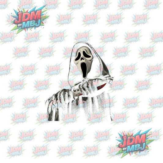 Iron On - Horror 'Halftone' DTF
