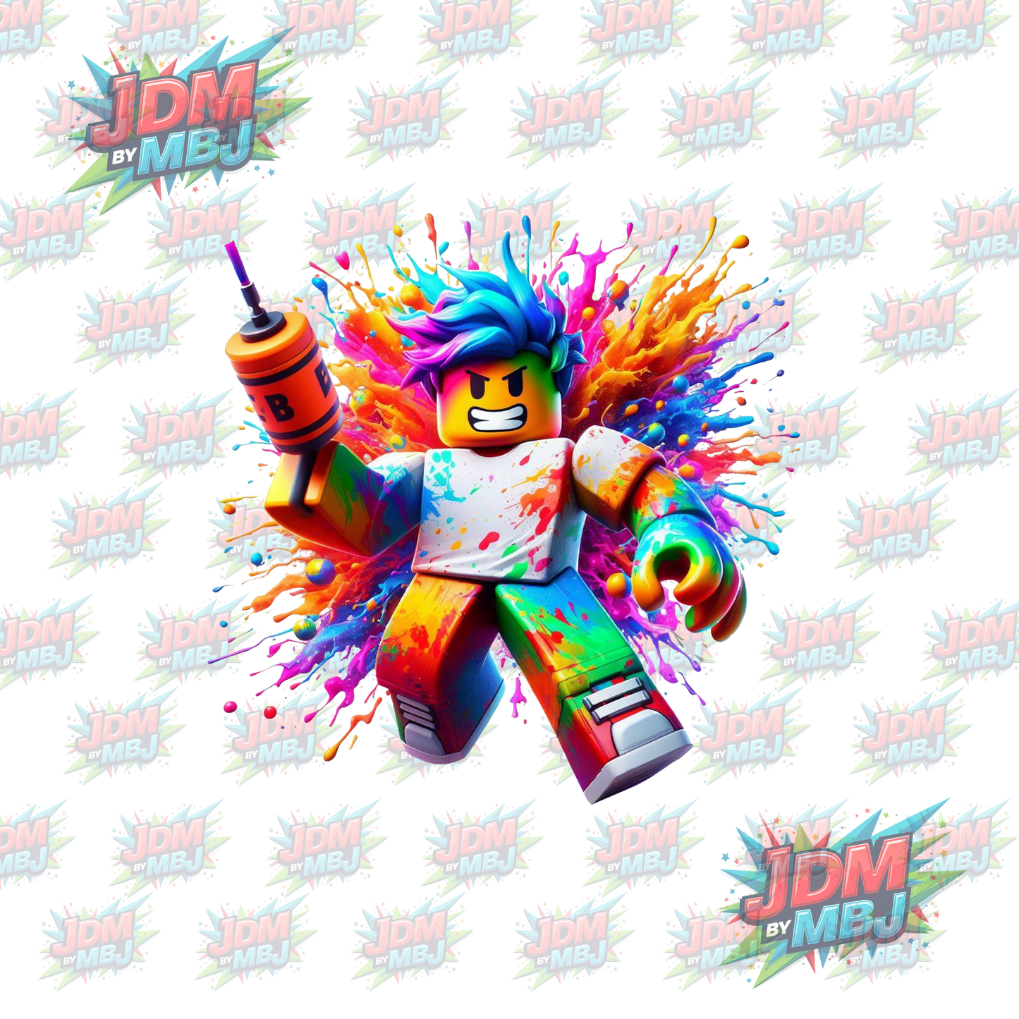 Iron On - Inspired Disney Colour Splash DTF 20cm