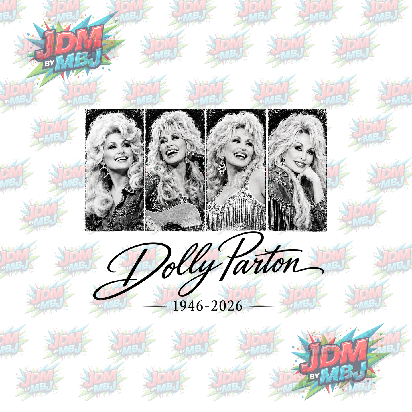 Iron On - Dolly Parton DTF