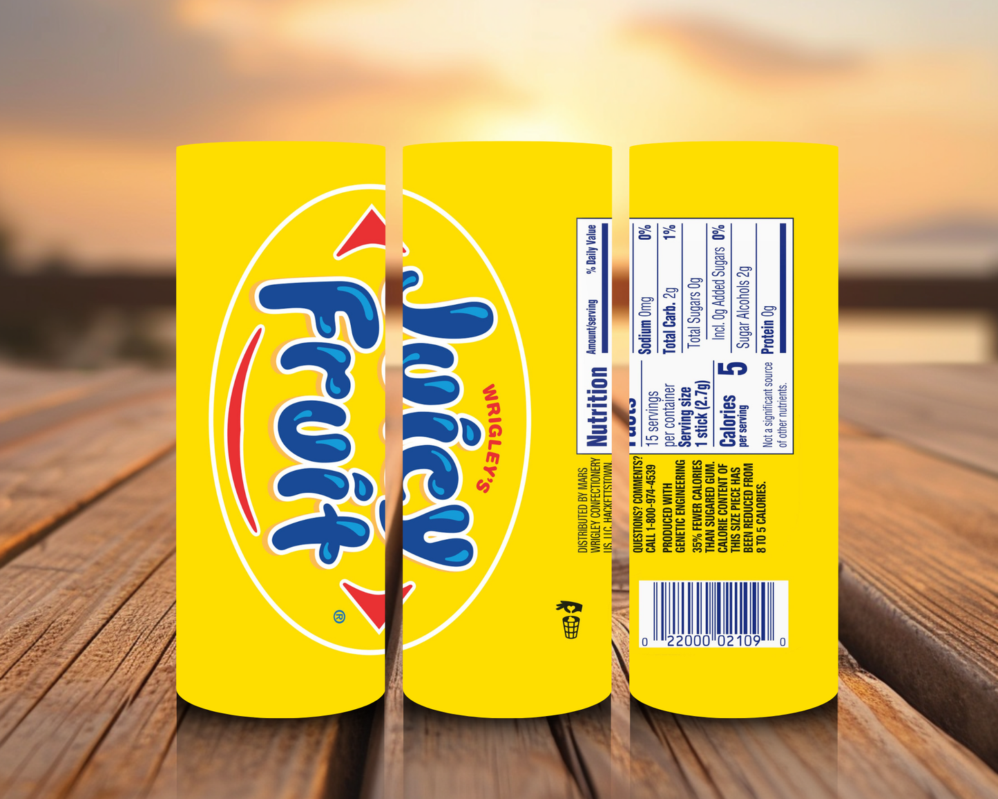 Inspirado en impresiones de sublimación de snacks