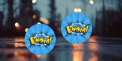 Impresiones de sublimación de posavasos de Super Mario (8 por página)